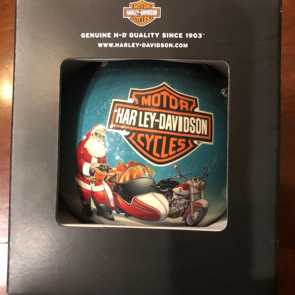 2011 Harley Davidson Xmas Ornament -Holiday Ball